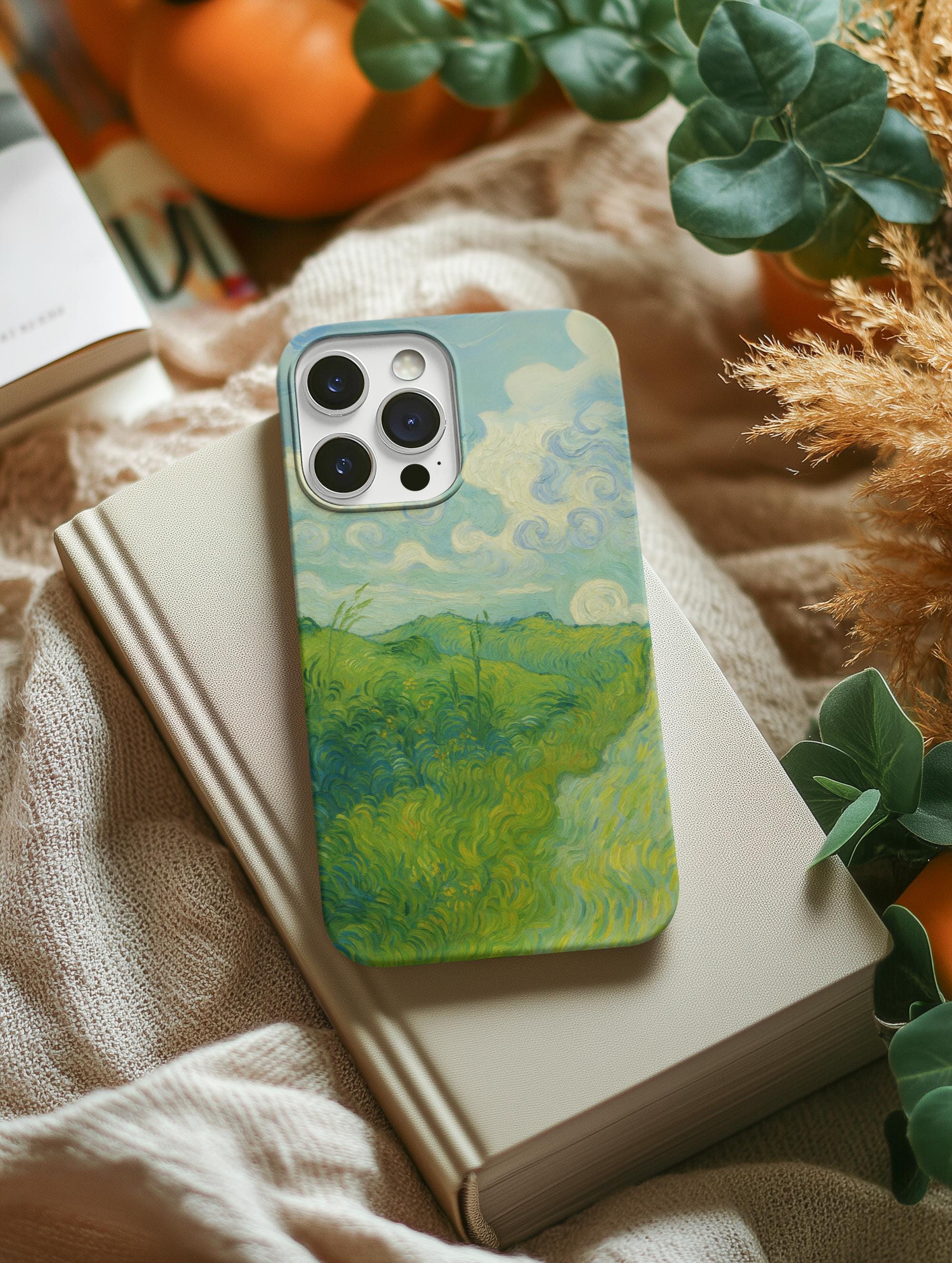 Painting Green Aesthetic Phone Case ?inspired Phone Case [phone Case  Painting, Acrylic Painting, Phone Case Diy], #