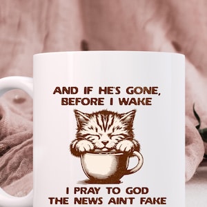 Sarcastic Anti-Trump Coffee Mug: Funny Liberal Cat Mug, Resistance Anti Trumpism Gift image 5