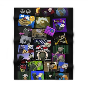 Throw Blanket, Sifl & Olly 90&#39;s TV Show Comedy Decor, Couch Throw, Sofa Blanket, Vintage Blanket, Gift for Comedy Fans