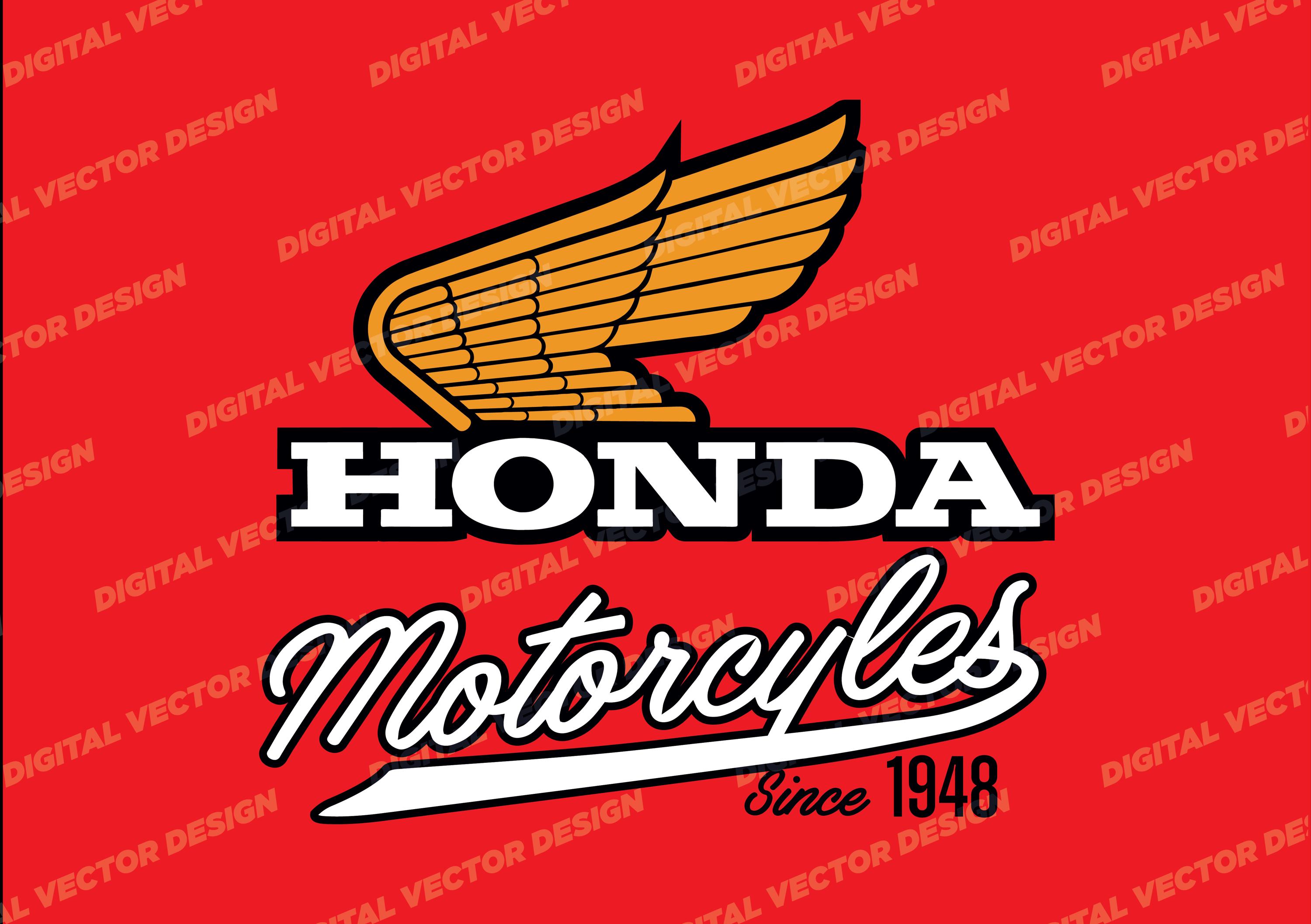Vintage honda stickers - Etsy México, image size:3000x2116