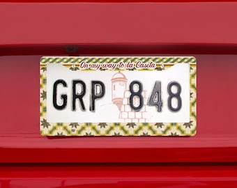 Puerto Rico, Marco para matrícula, Accesorio para coche de Puerto Rico