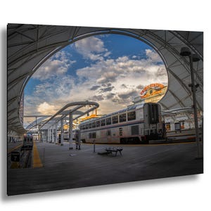 Union Station Denver Druck: Colorado Stadtansicht Fotografie
