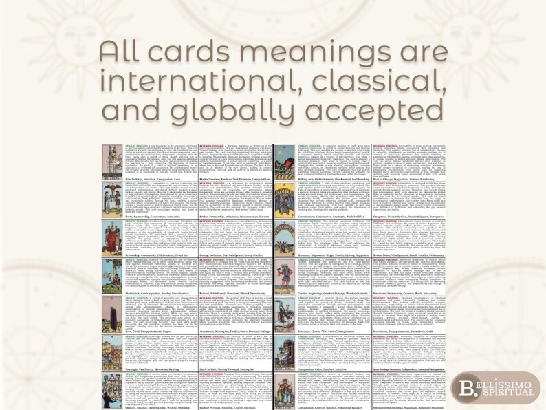 Tarot Guidebook PDF | All 78 Card Meanings | Tarot for Beginners ...