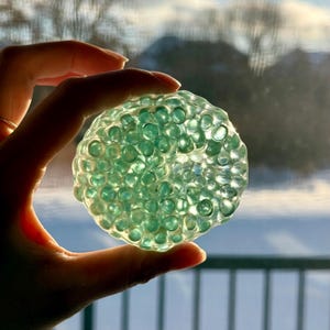 Gem Series Squishy Crunchy Ball: Handmade Sensory Fidget Toy