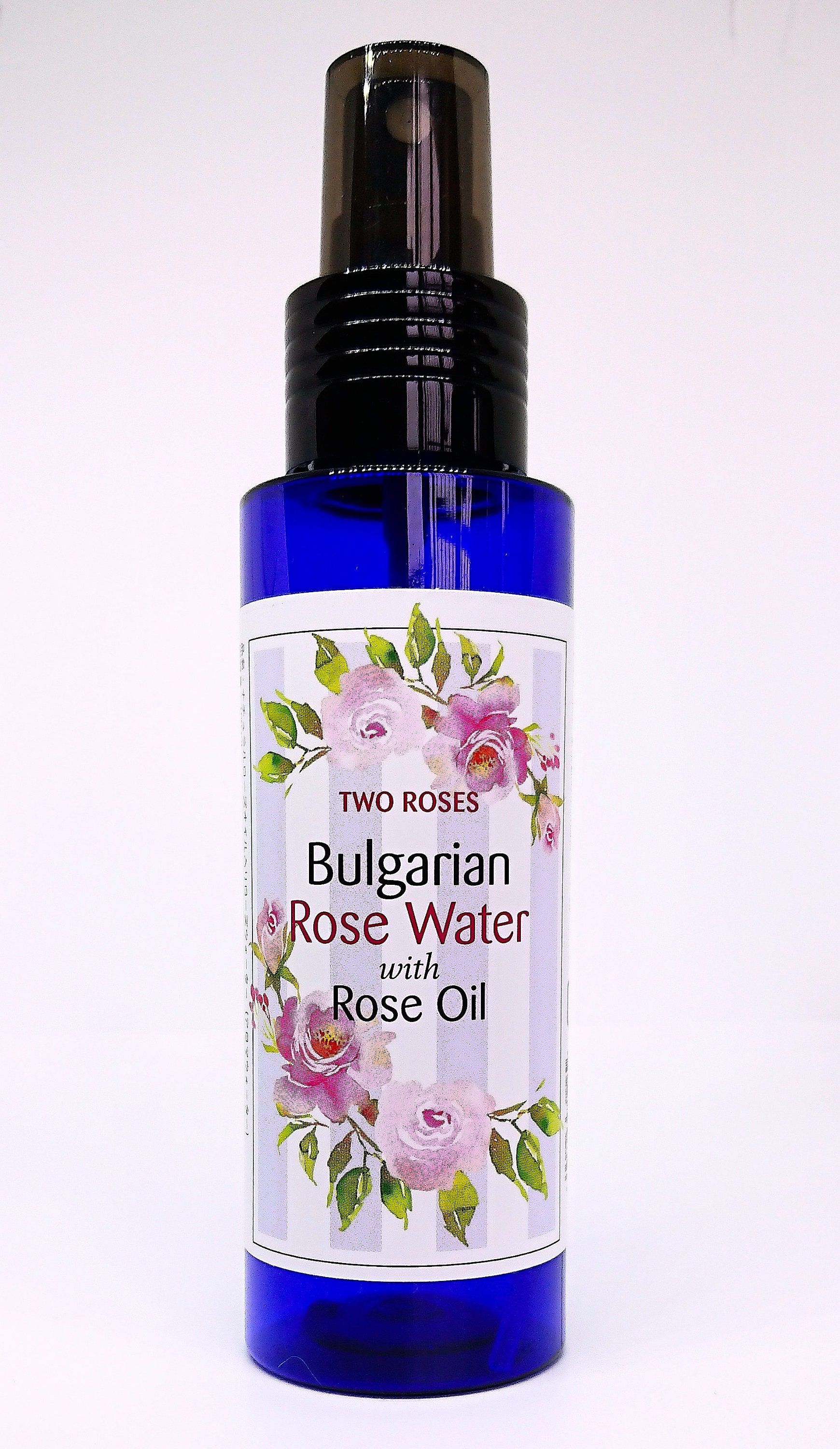 100% Natural Bulgarian Rose Water with Rose Oil
