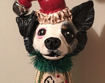 Custom Pet Clay Christmas Ornament