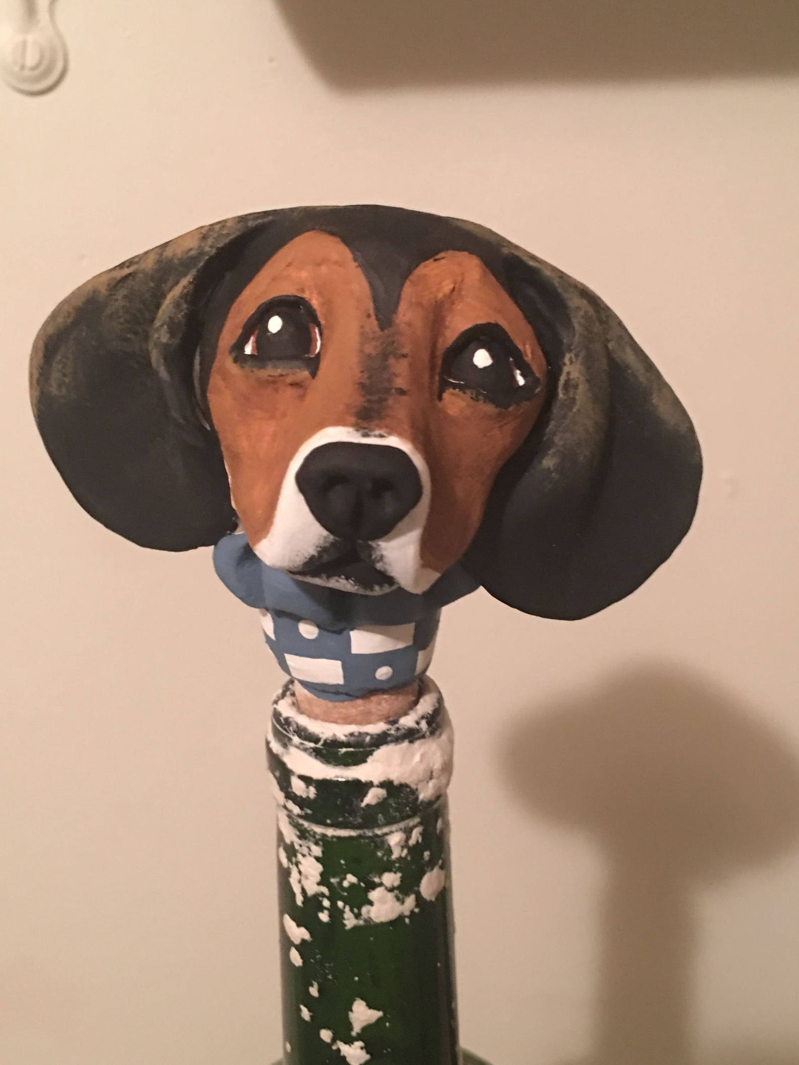 Customize Your Dog Wine Stopper IV Etsy