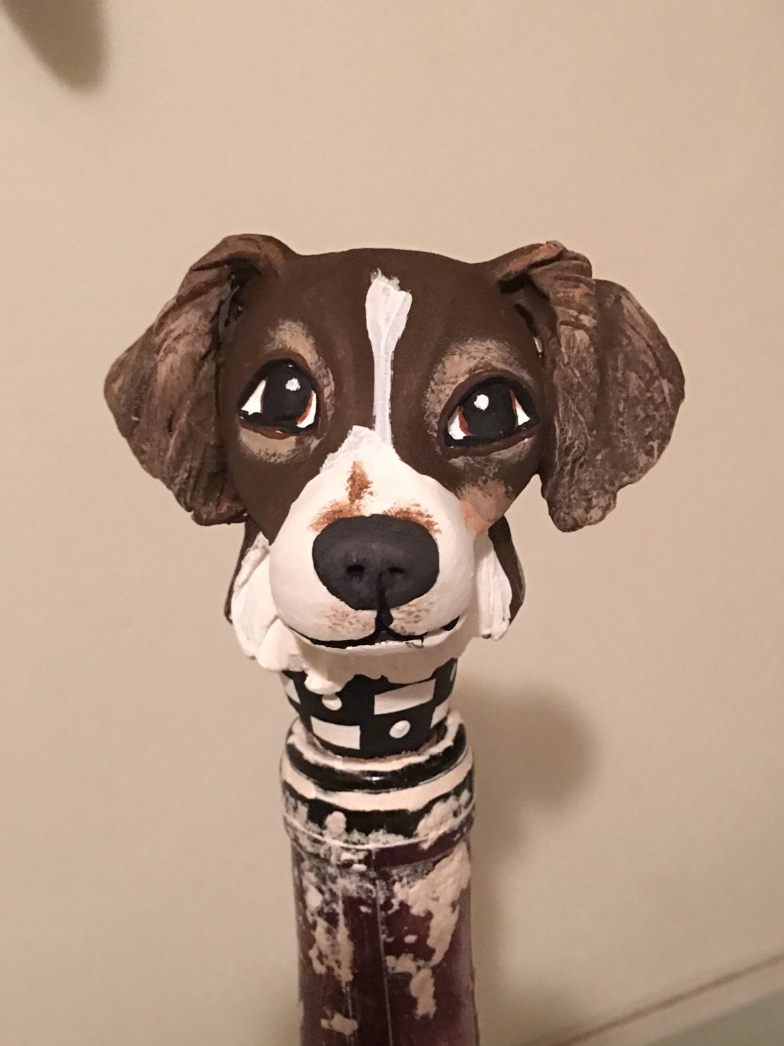 Customize Your Dog Wine Stopper III Etsy
