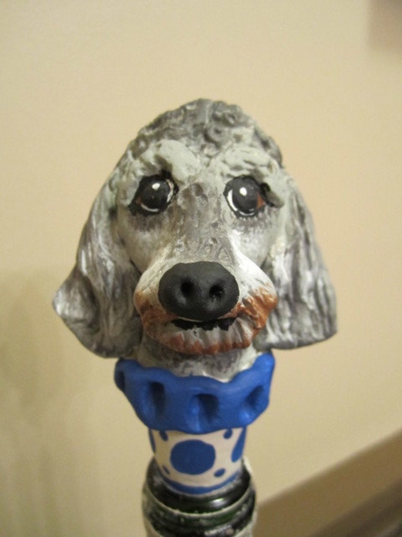 Customize Your Dog Wine Stopper III Etsy
