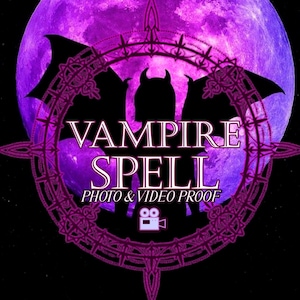 Real Vampirism Initiation Spell.