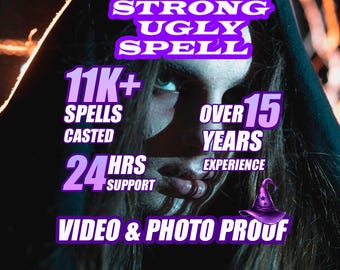 Strong Ugly Spell. Make Somebody Ugly Inside and Out. Revenge Ritual. Real Magic That Works.