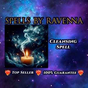 Cleansing Spell . Remove Negative Energy and Curse. Protection. Fast Results. Ritual from a Powerful Witch || RavennaSpells.