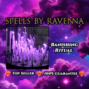 Feitiço de Banimento Extremo. Afaste a Má Sorte e Pessoas Tóxicas. Magia da Bruxa de Ravena.