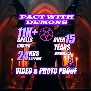 Pact With Dark Lord. Lucifer Sacred Pact. Real Magic That Works.