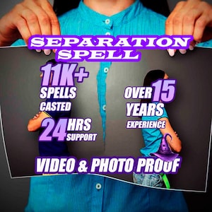 Separation Spell. Break Up Ritual. Make Them Break Up or Divorce. Real Magic That Works.
