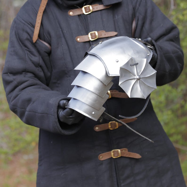Renaissance Festival SCA Medieval Knight Armor Pauldrons Medieval Style ...