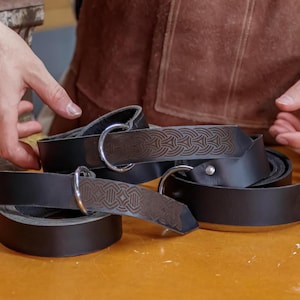 Renaissance Festival Viking Costume Leather Renaissance Belt Larp Accessory Ren Fair Vintage Leather Belt Medieval Dresses Mens Leather Belt