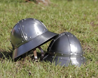 Renaissance Festival Sca Fantasy Armor Kettle Helmet Medieval Accessories Viking Cosplay Larp Costume Medieval Knight Armor