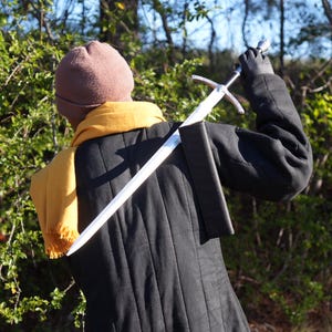 Replica Sca Cosplay Larp Costume Foam Sword Ren Faire Cosplayer Larp Accessory image 7