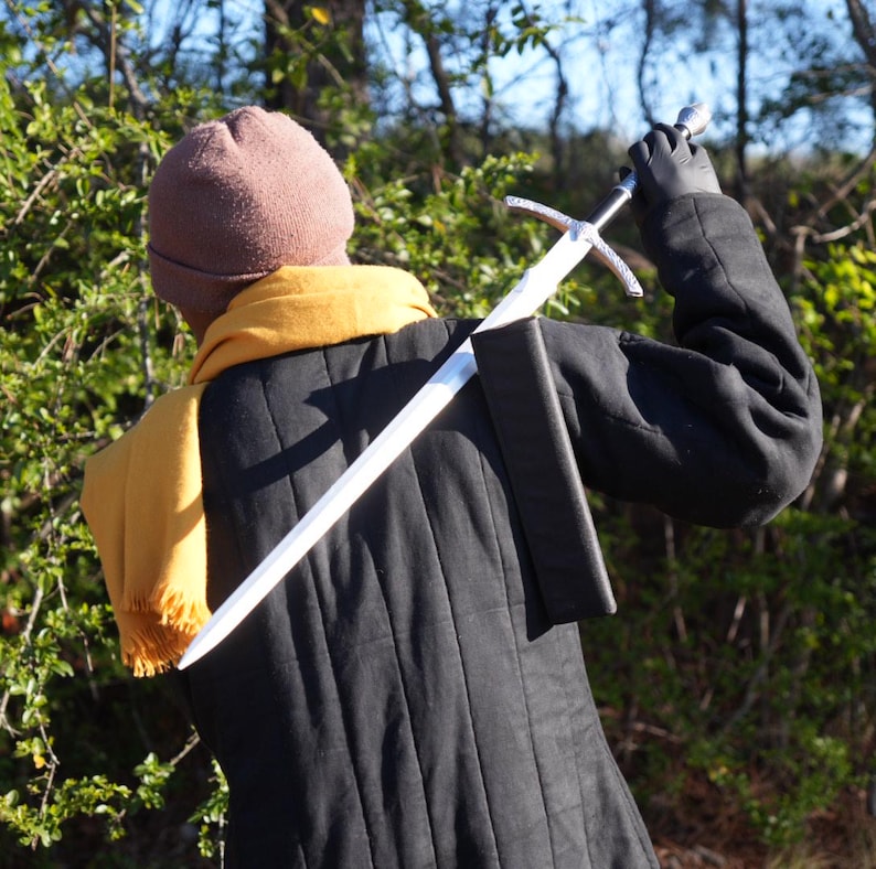 Replica Sca Cosplay Larp Costume Foam Sword Ren Faire Cosplayer Larp Accessory image 7