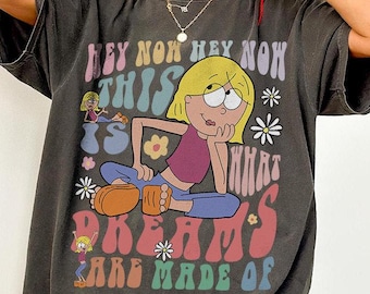 Chemise Disney mignonne Lizzie McGuire couleurs confort, c'est ce dont les rêves sont faits de chemise rétro, chemises de voyage de vacances Disney, chemise Disneyland
