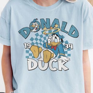 Vintage Donald Duck est 1934 Comfort Colors Shirt, Mickey and Friends Shirt, Vintage Disney Donald Duck Classic Shirt, Disneyland Shirt