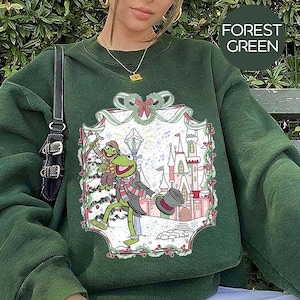 Muppet Christmas Carol Kermit The Frog And Tiny Tim Tis The Season To Be Jolly And Joyous Shirt, Disney Mickey's Very Merry Xmas Party Gift