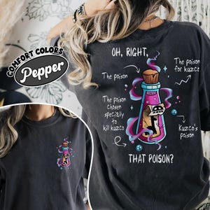 Vintage Oh Right That Poison Llama Poison For Kuzco Shirt, The Emperor&#39;s New Groove Disney T-shirt, Disneyland Trip, Funny Hoodie