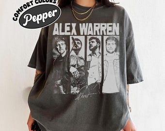 Chemise vintage Comfort Colors d'Alex Warren Music