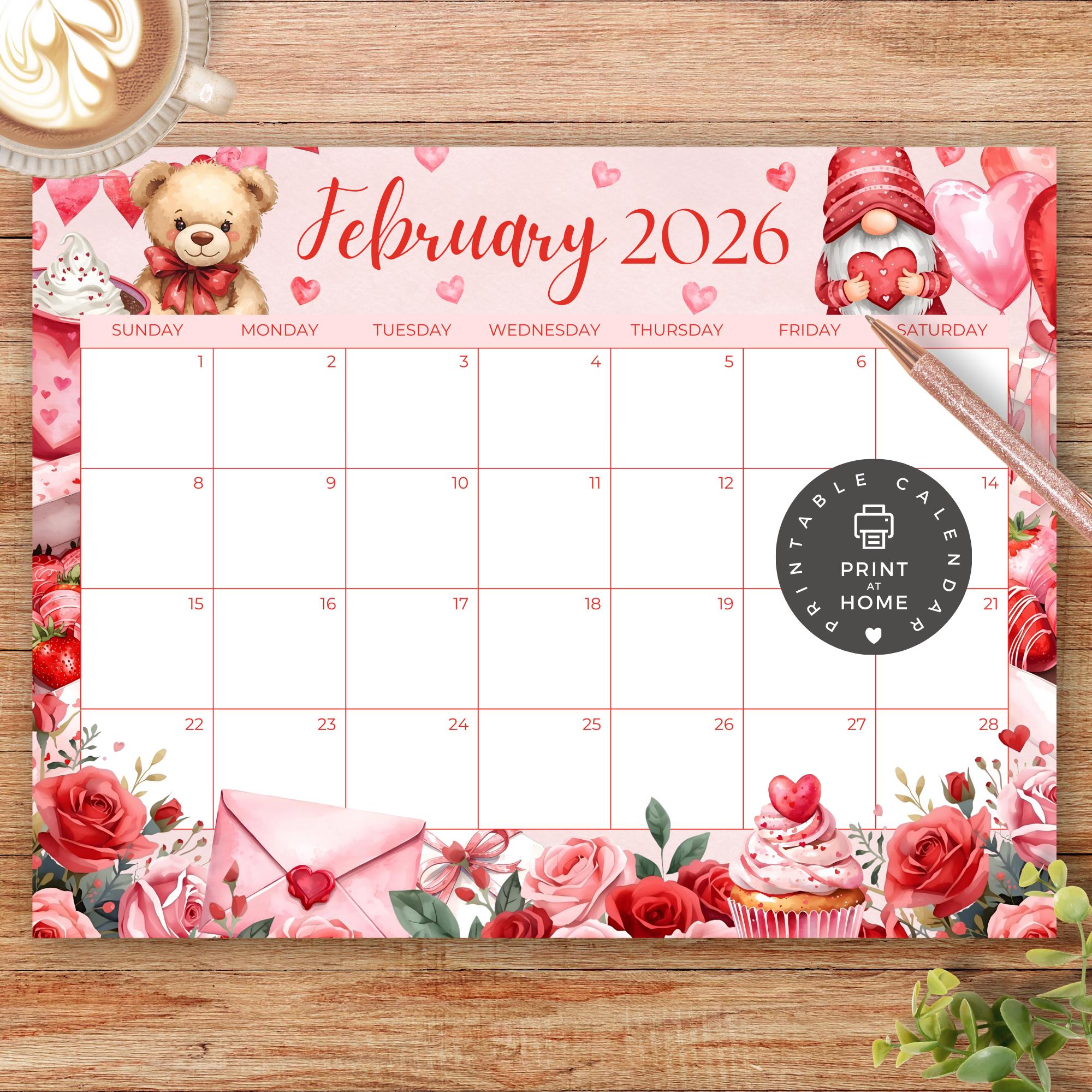 11 X 14 Calendar - Etsy UK
