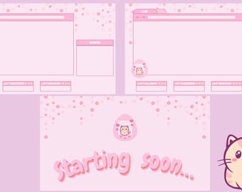 Overlay twitch / Streampack / stream overlay / twitch