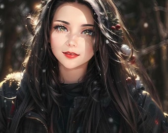Custom digital portrait