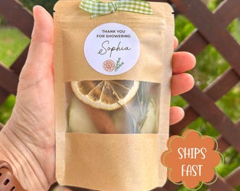 Fall Bridal Shower Favors for Guests, Personalized Favors Mini Simmer Potpourri Favors, Fall Party Gifts, Thanksgiving Hostess Gifts