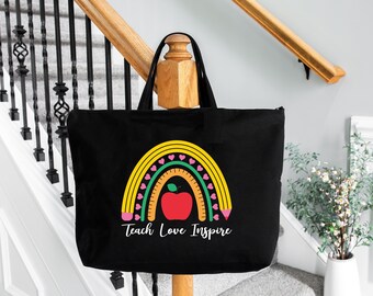 Teacher Tote Bag, Best Teacher Tote Bag, Cute Teacher Bag, Best Teacher Bag, Teacher Tote Bag, Gift for Teacher, Kindergarten Teacher Bag