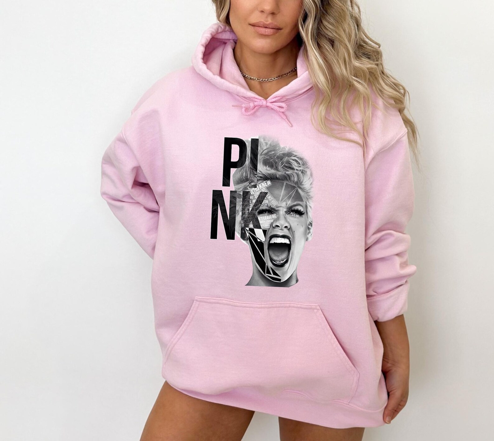 Pink Singer Summer Carnival Tour Hoodie, P!nk Tour 2025 Hoodie, Pink Fan Lover Sweatshirt