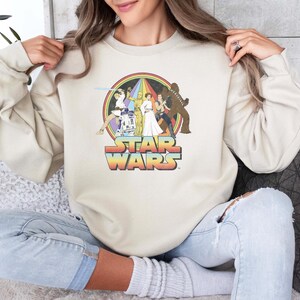 Star Wars Sweatshirt, Star Wars Characters Sweatshirt, Disney Star Wars Sweatshirt, Disneyland Hoodie, Star Wars Hoodie