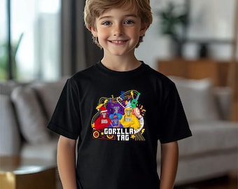 Gorilla Tag T-shirt, Gorilla Tag Gifts, Youth Gorilla Tag T-shirt, Gorilla Tag Party Shirt, Monkey Tag Shirt, Gorilla Tag Birthday T-shirt