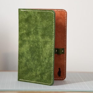 Portatarjetas de puntuación de cuero personalizado / Regalo de golf / Cosido a mano / Regalo para padrinos de boda / Despedida de soltero / Hecho a mano en EE. UU.