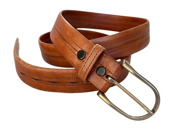 VTG Silver Creek Collection Leather Belt Womens 26  display picture 1