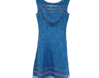 Vintage Embellished Julian Joyce by Mandalay Cocktail Dress - Etsy