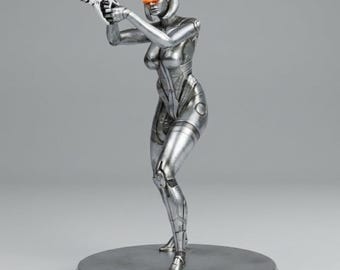 Miniatura EDI / Resina impresa en 3D / Sin pintar / Inspirada en Mass Effect / Miniatura de mesa personalizada