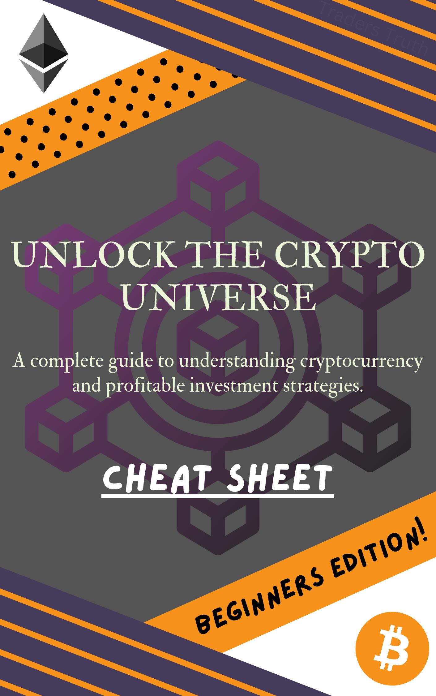 Crypto Cheat Sheet - Etsy New Zealand