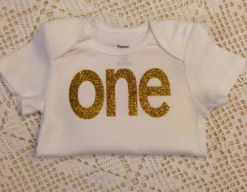 Gold Glitter Ironon Vinyl one Lettering for Etsy