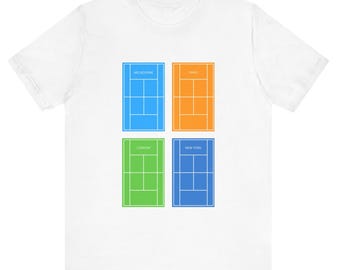 Camiseta de manga corta del Grand Slam de tenis