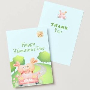 Valentine's Day, Valentine's Day, Day of Love, Digital Card