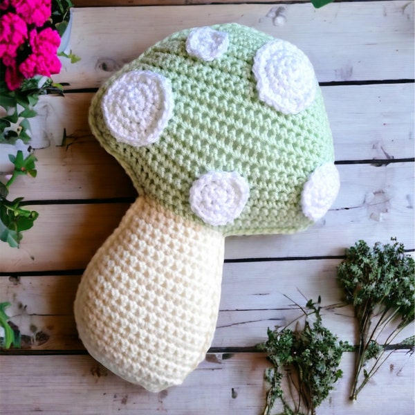 Mushroom Pillow Etsy