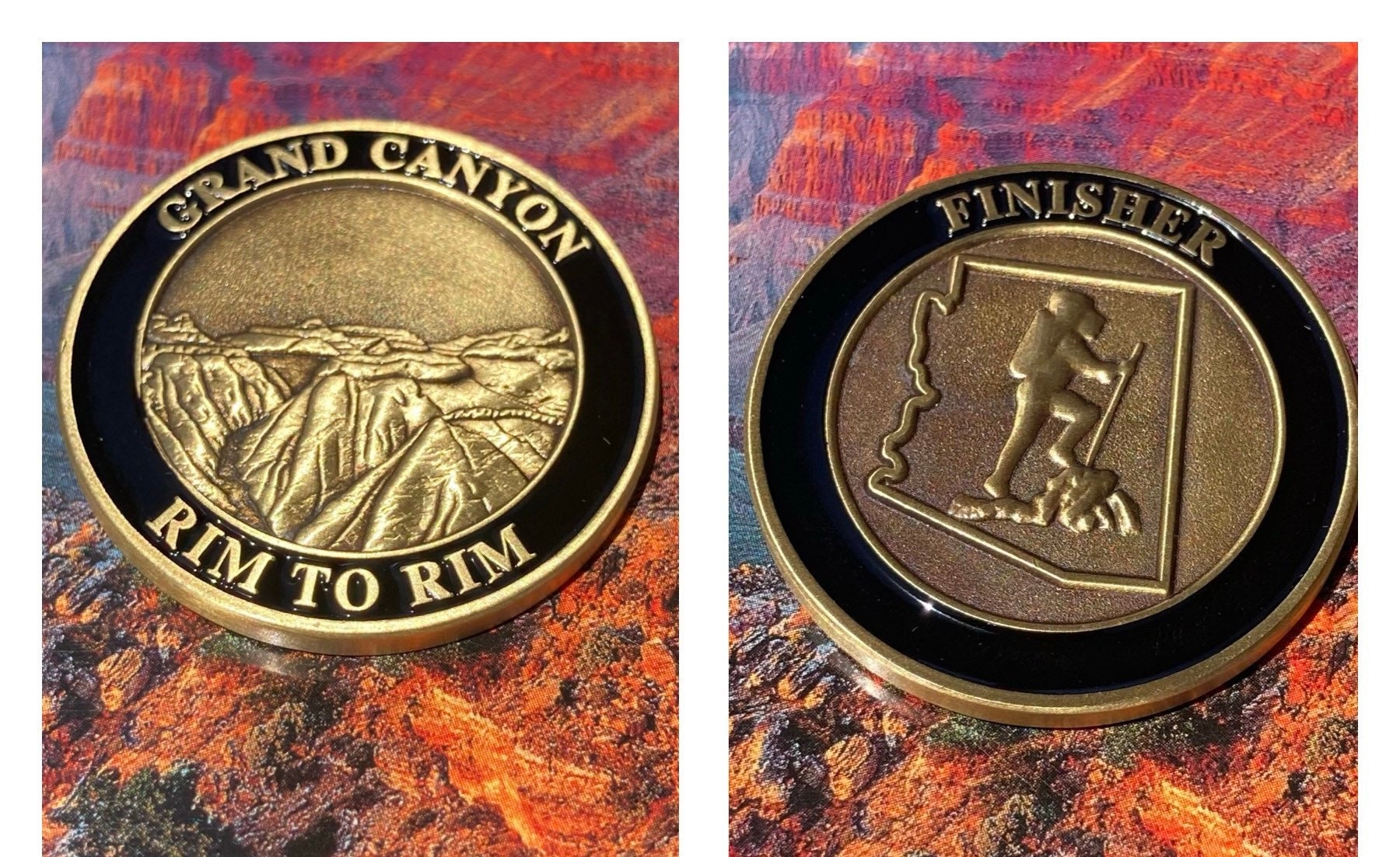 Grand Canyon Rim 2 Rim Hike Challenge Coin - Etsy