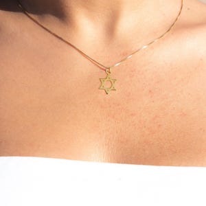 Magen David Necklace Star of David Necklace Israel Necklace Judaica Gift Made is Israel I stand with Israel Jewelry Jewish Jewelry Judaica