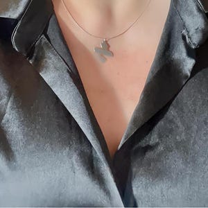 Hebrew Necklace, Hebrew Font, Jewish Gift Jewelry, Gift from Israel, made in Israel,Judaica gift, Israeli Jewelry ,Hebrew Jewelry