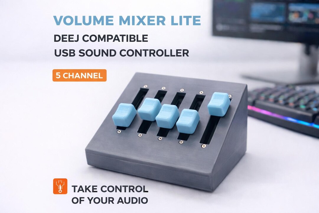 Computer Volume Mixer Computer Volume Mixer Lite - Deej Compatible - Etsy